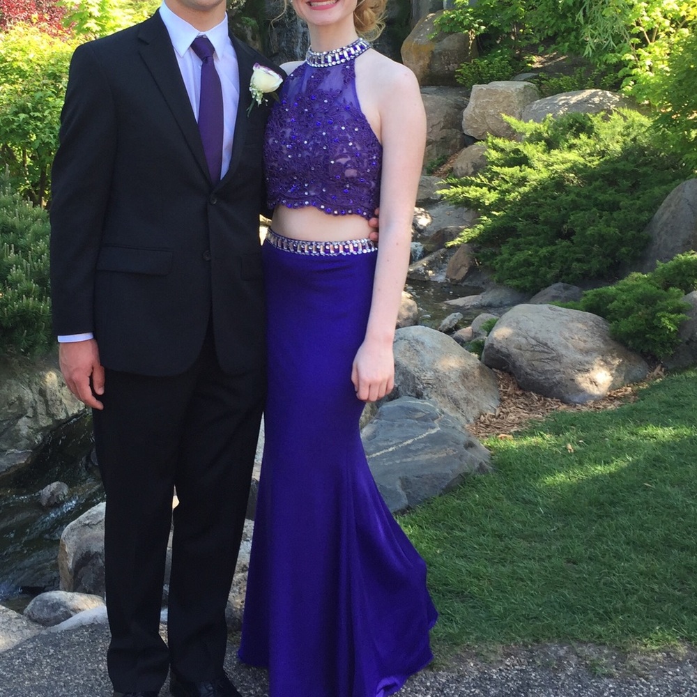 Two piece Prom dress